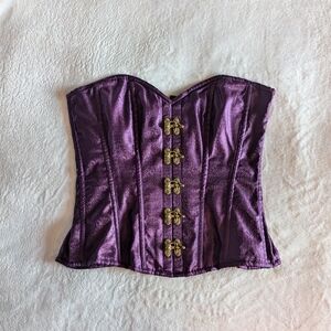 Purple Steampunk Corset